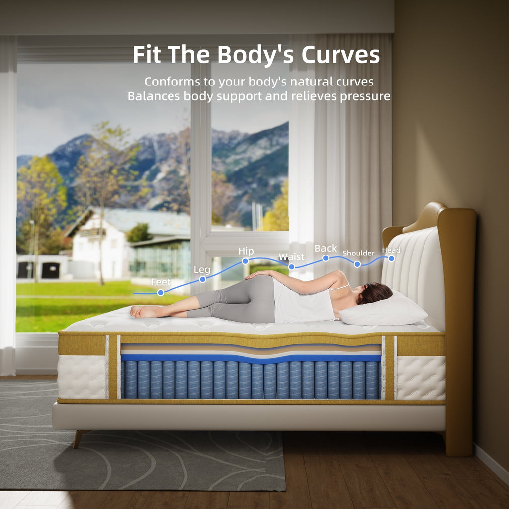 10-inch Memory Foam and Innerspring Hybrid Mattress