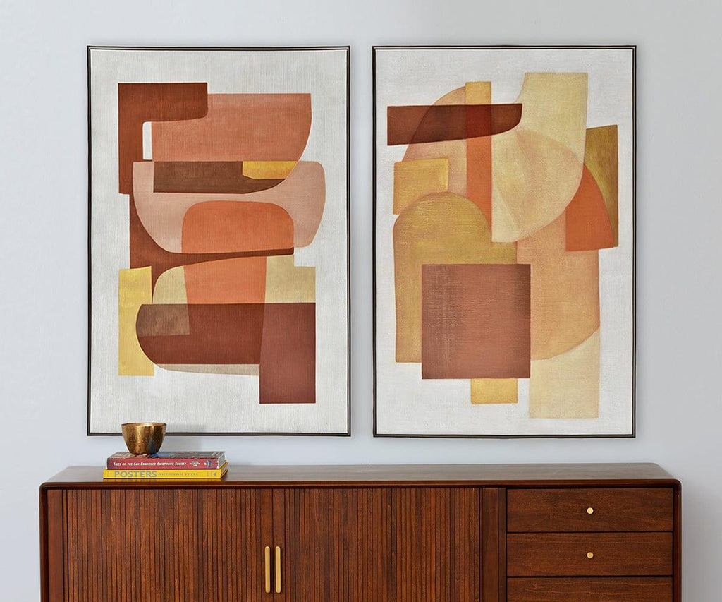 Retro Sunset II Oil Painting