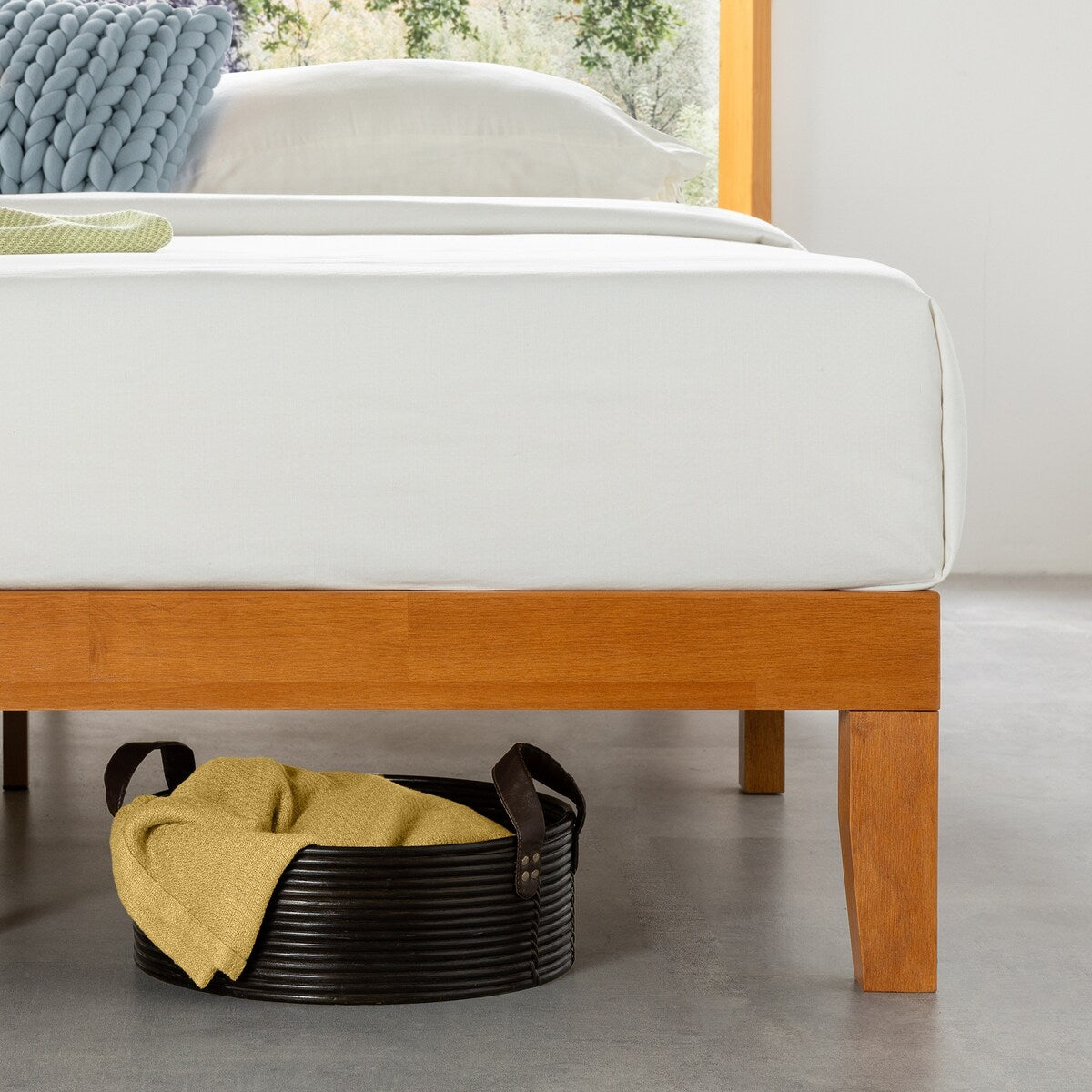 12 Classic Solid Wood Platform Bed Frame