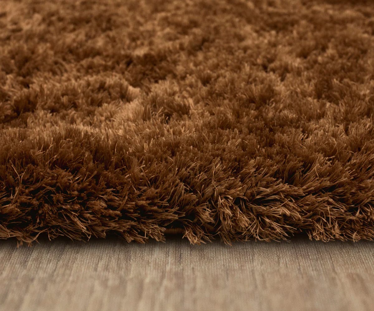 Karastan Billow Shag Rug - Rust