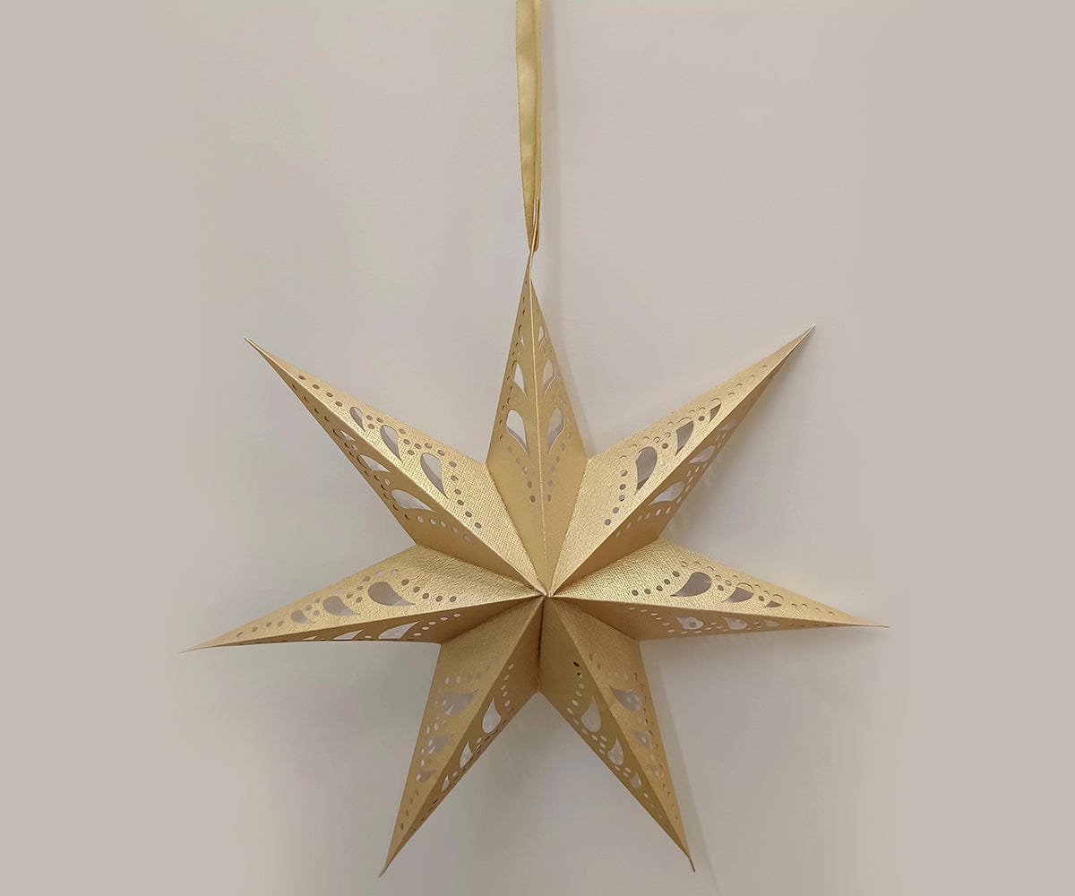 Handmade Gold Star