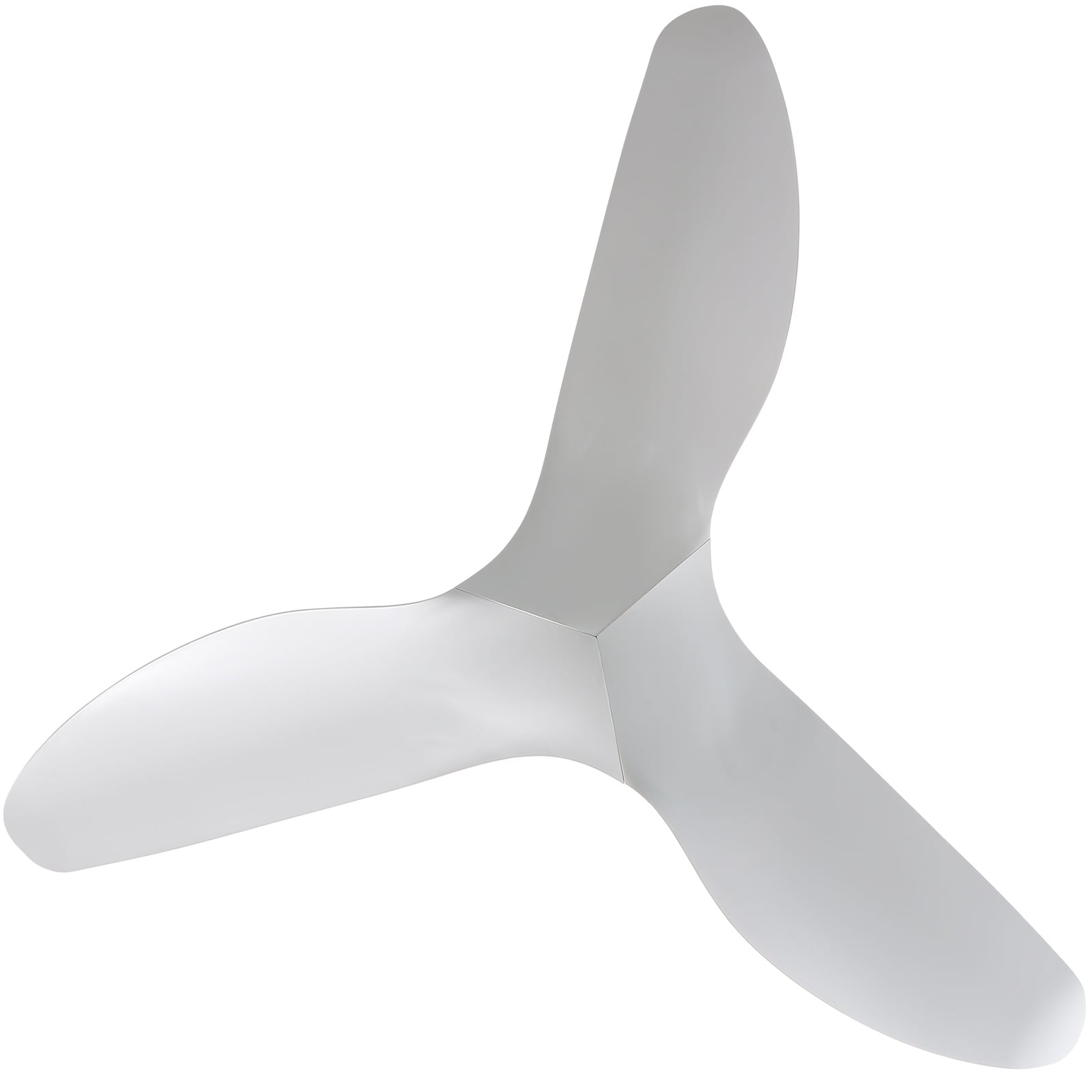 52 inch Modern Solid Wood / ABS Ceiling Fan With Remote Control(No Light),6 WInd Speed,Reversible Airflow