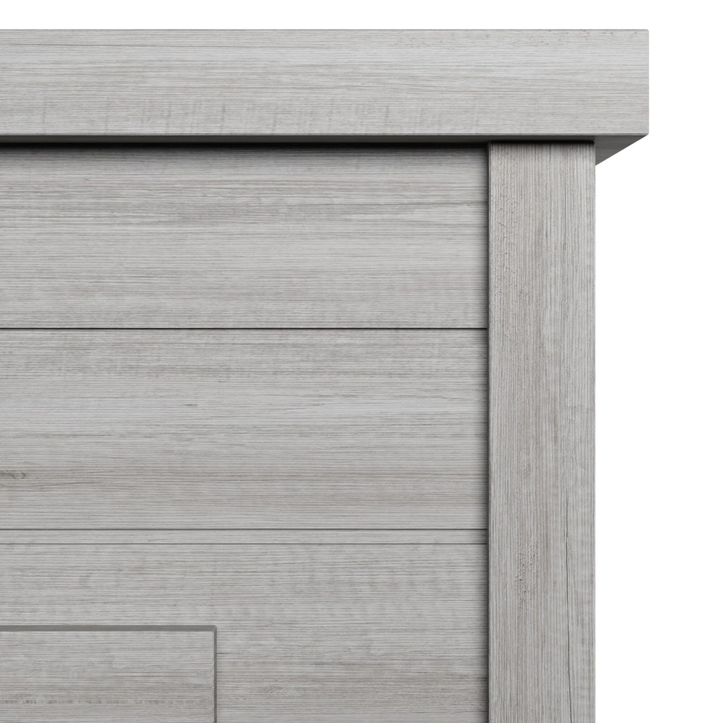 52 Shiplap Wall Mantel with 3D Fireplace Insert