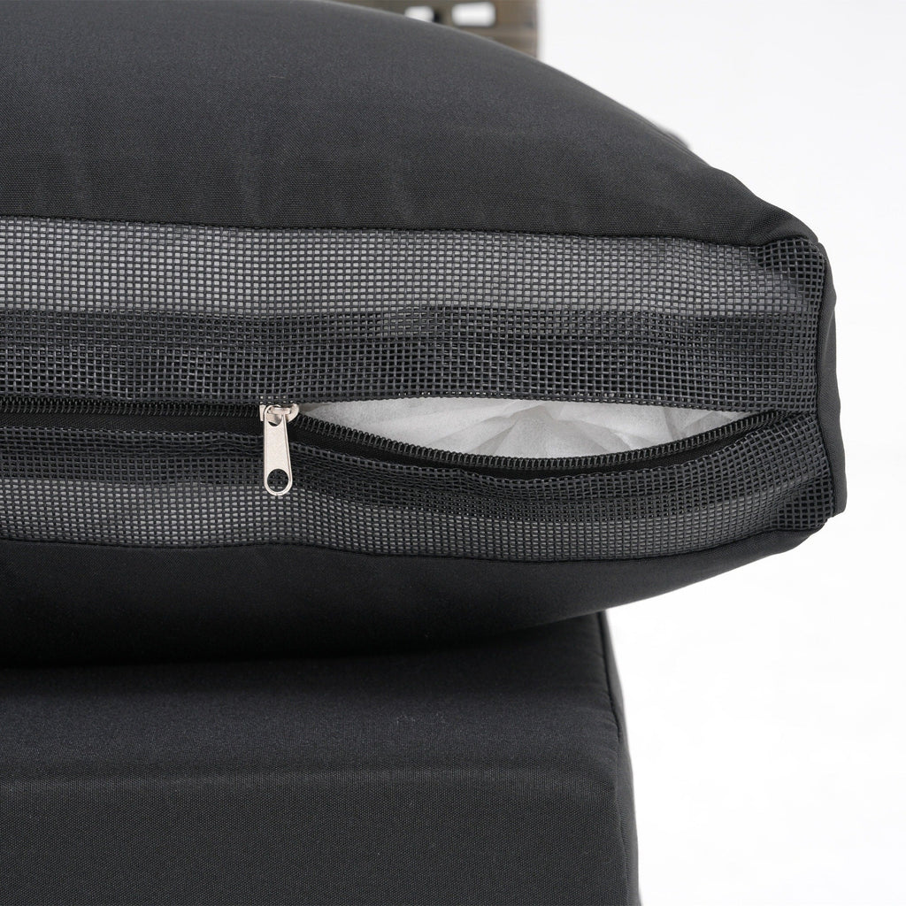 6 - Person Outdoor Sectional Seating Group with Cushions