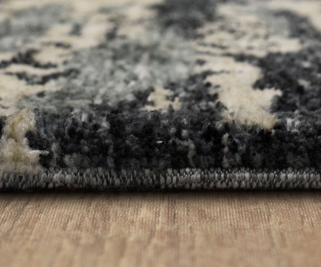 Karastan Bowen Huron Rug - Charcoal
