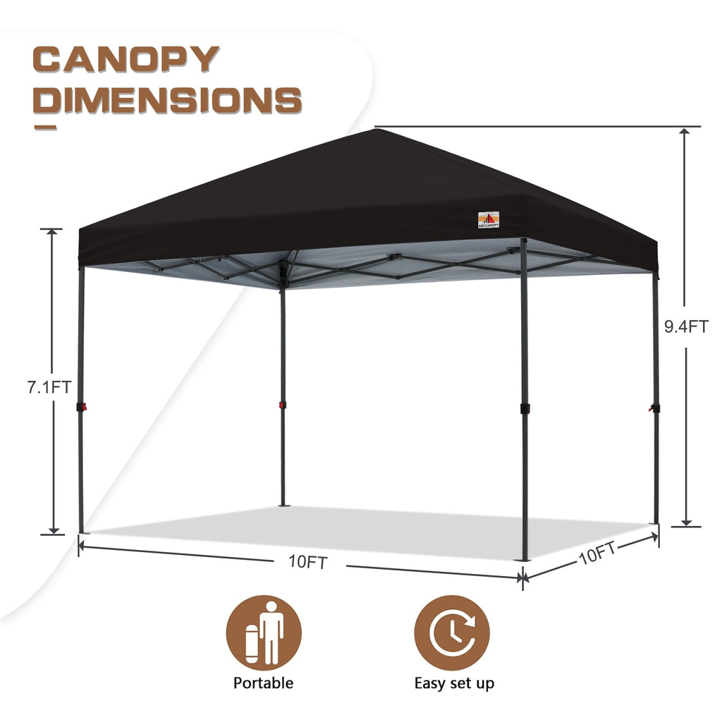 ABCCANOPY Durable Easy Pop up Canopy Tent Outdoor canopy tent
