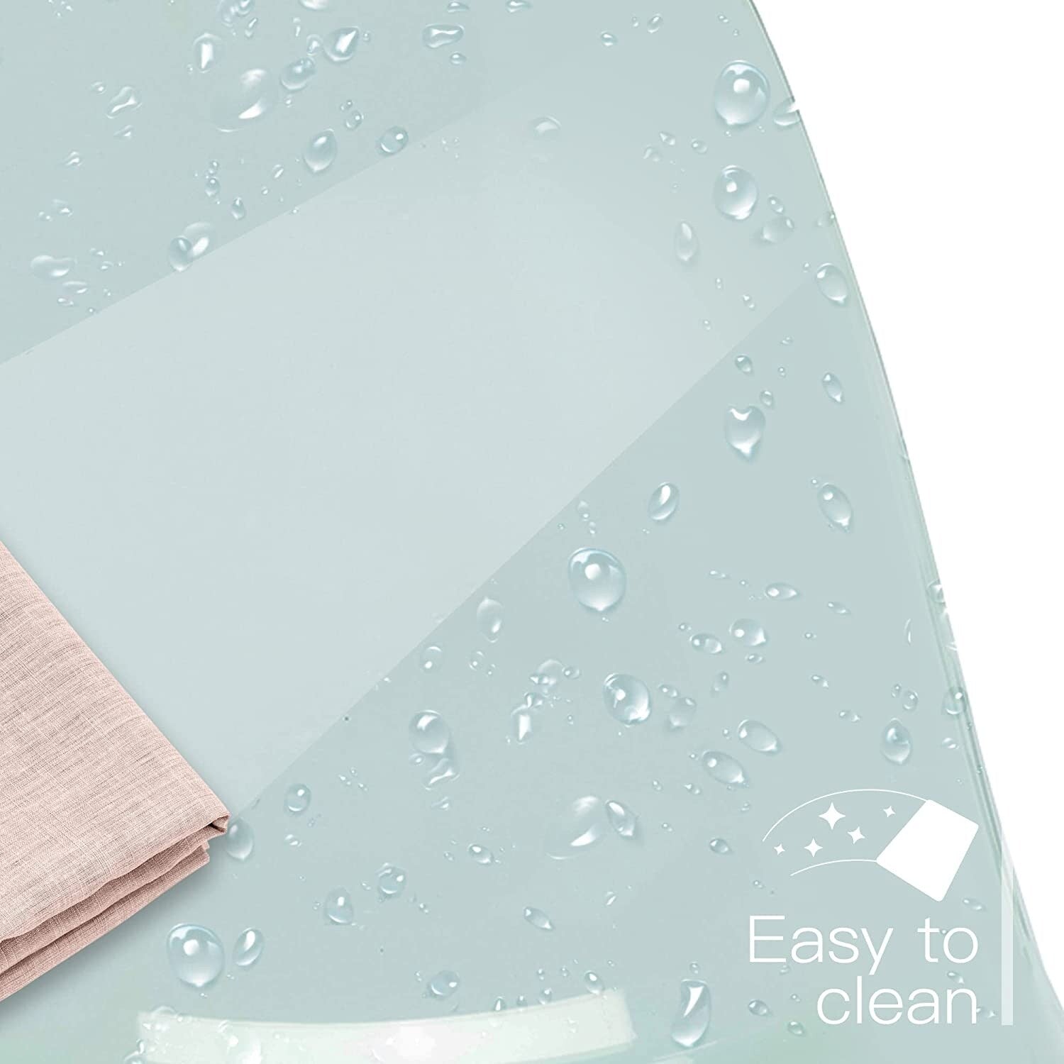 Acrylic Swivel adjustable height Armless Home office Rolling Chair