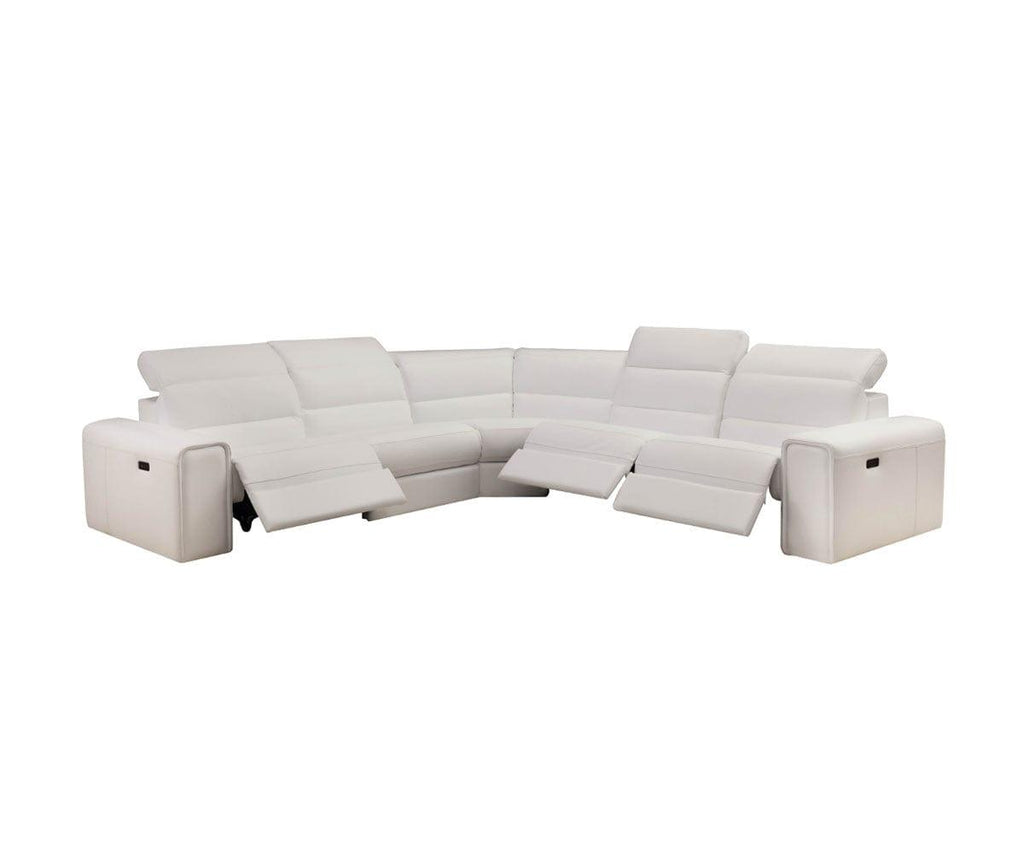 Angelo Modular Leather Power Reclining Sectional