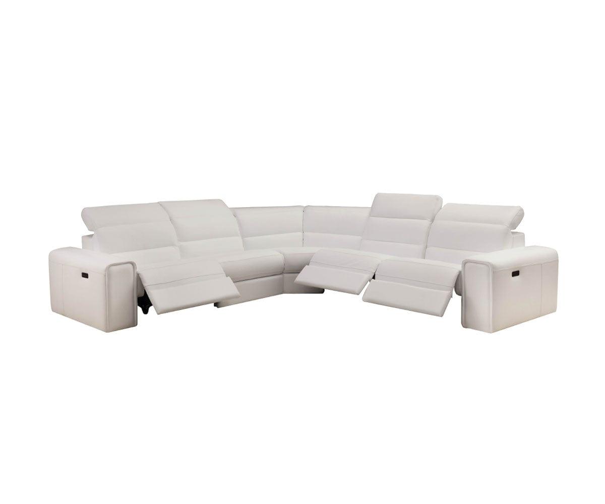 Angelo Modular Leather Power Reclining Sectional