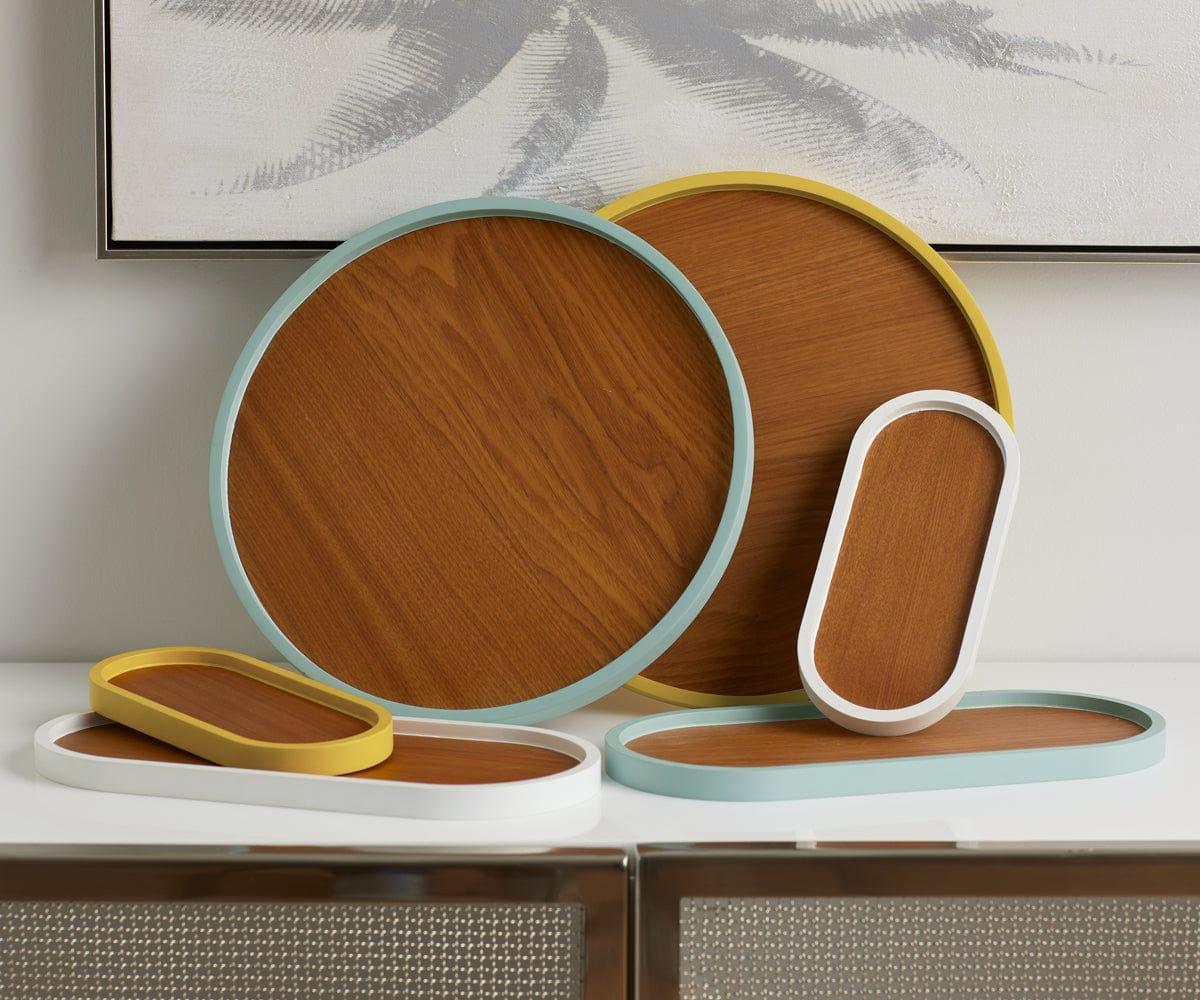 Oval Lacquer Trim Tray