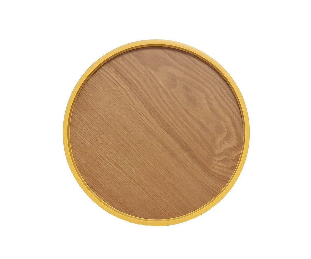 Round Lacquer Trim Tray