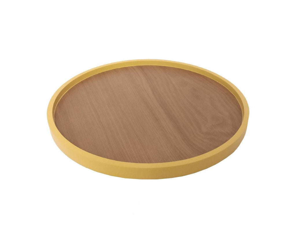 Round Lacquer Trim Tray