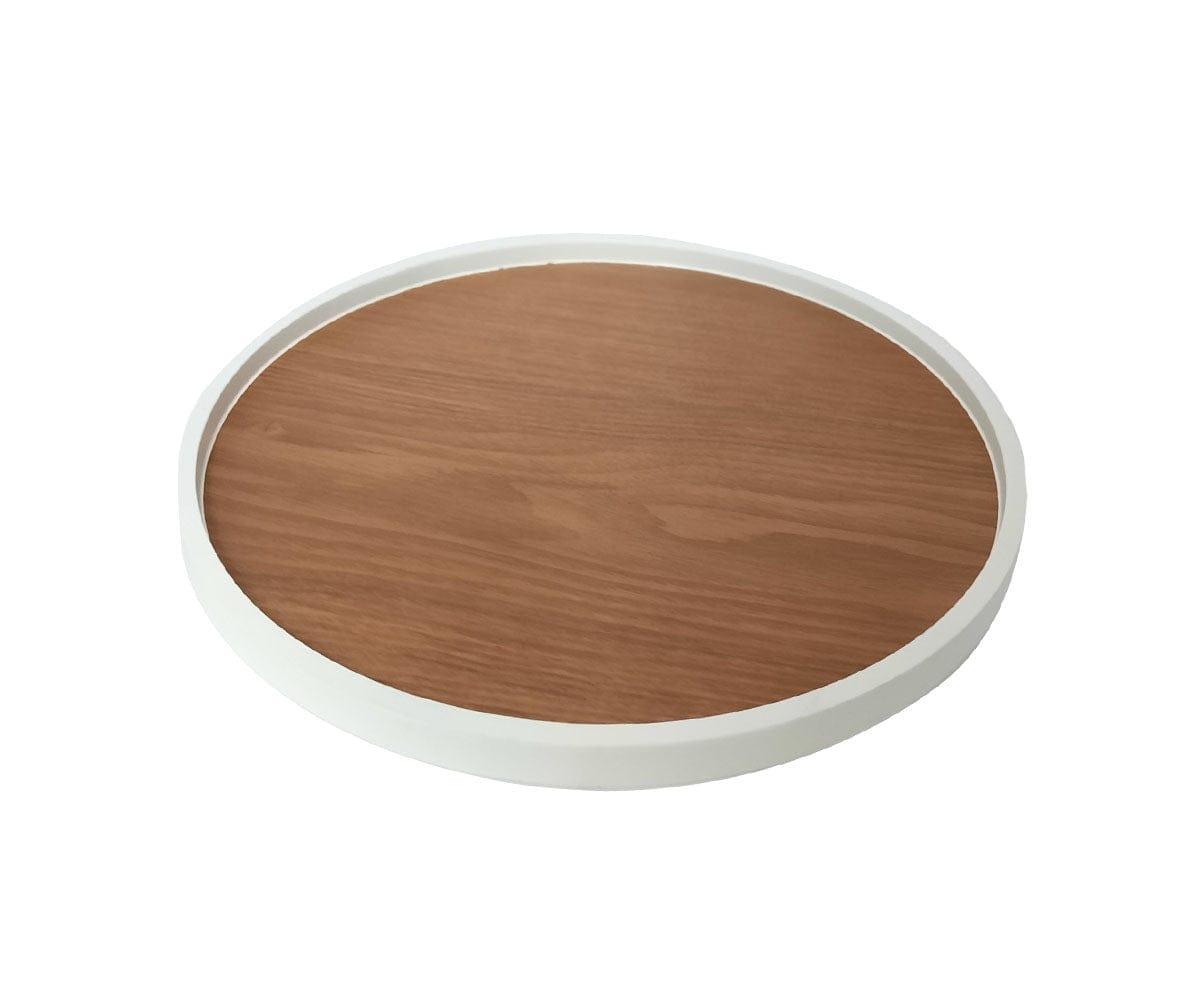 Round Lacquer Trim Tray