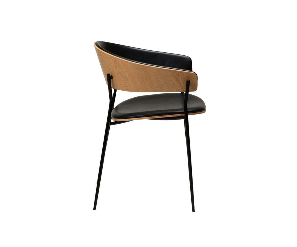 Crib Leather Dining Chair