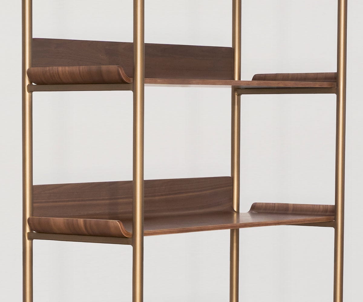 Freya 6 Shelves - Walnut