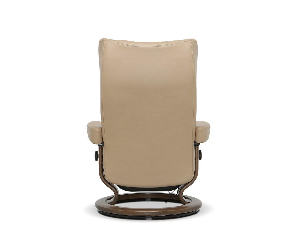 Stressless® Wing Power Leg & Back Recliner