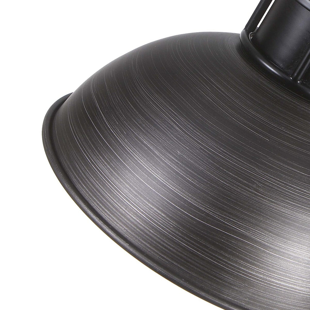 3-Light Industrial Farmhouse Dome Pendant Metal Linear Kitchen Island Pendant Light Oil Rubbed Bronze Finish