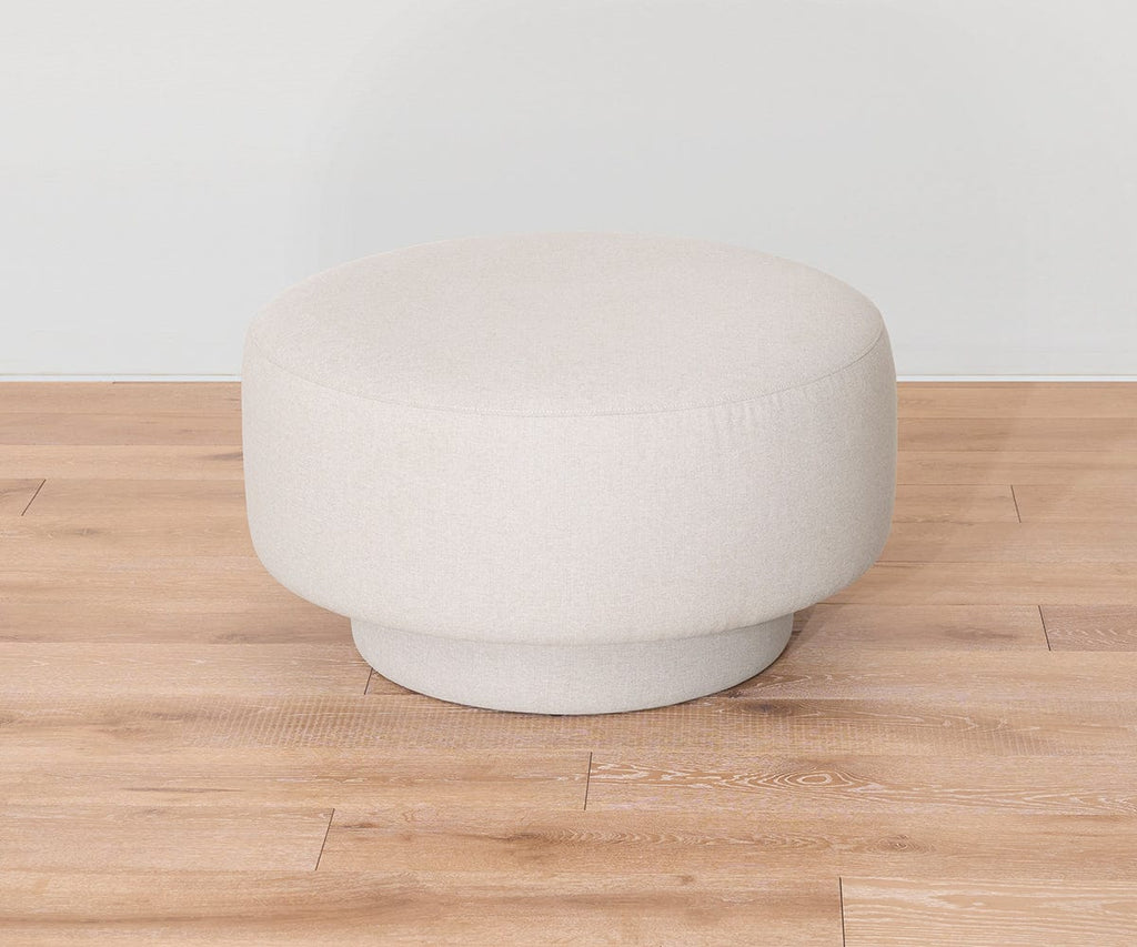 Silvio Round Ottoman