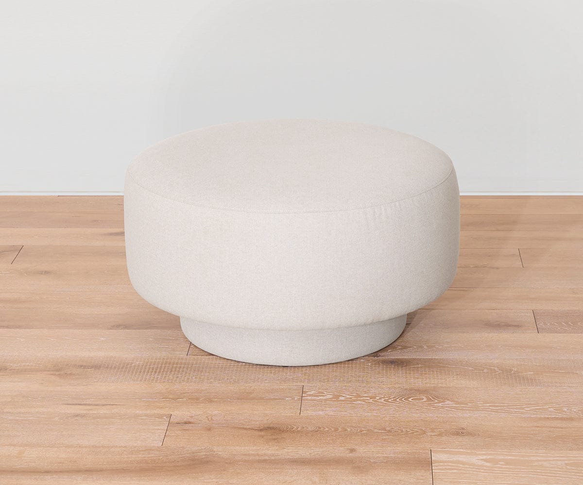 Silvio Round Ottoman