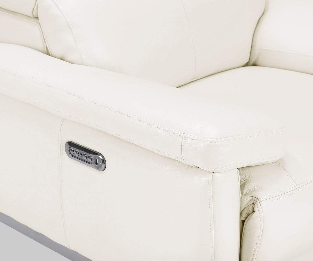 Voss Leather Power Recliner