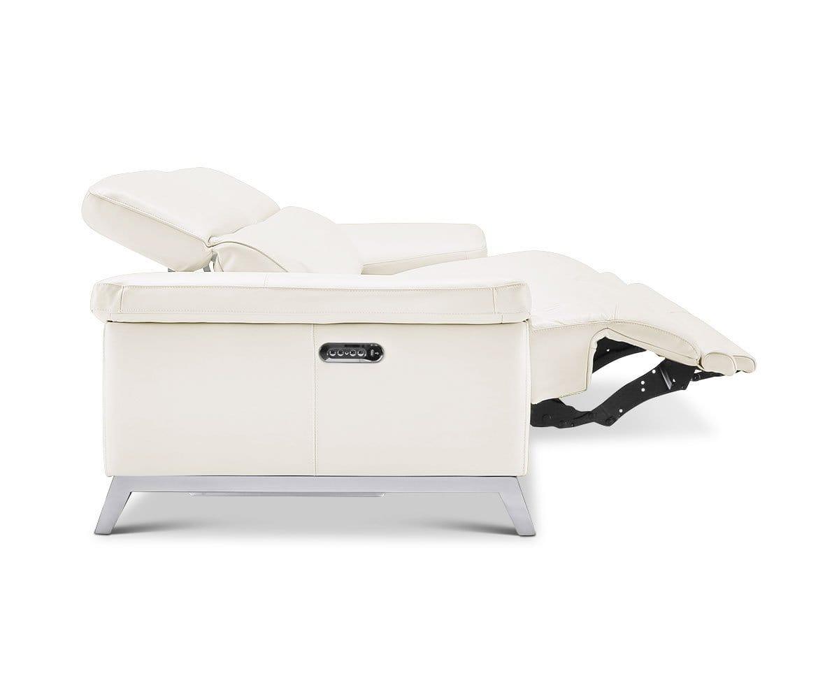 Voss Leather Power Reclining Sofa