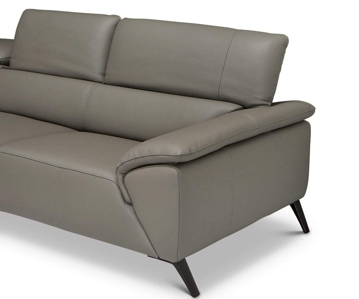 Abella Leather Sectional