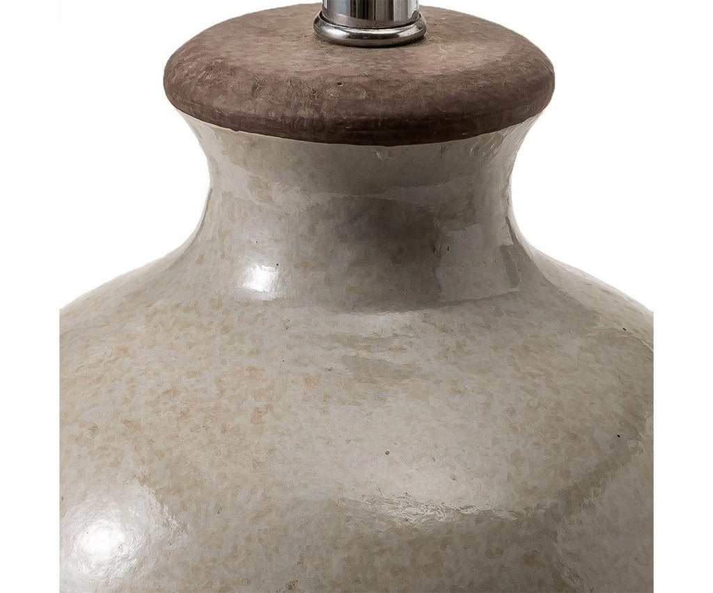 Polished Terracotta Lamp