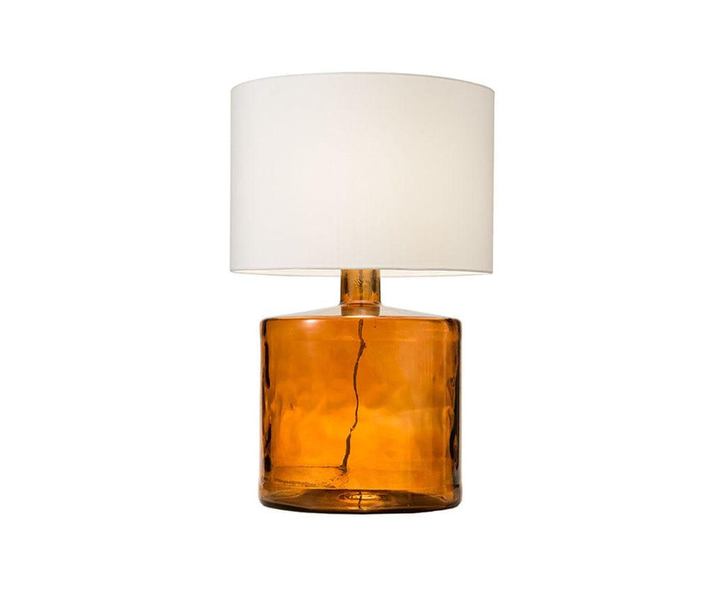 Translucent Glass Lamp - Amber
