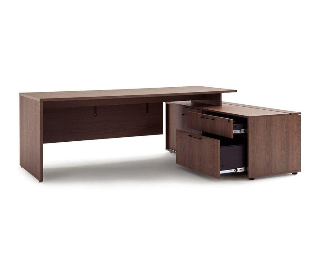 Inari Desk With Storage Return