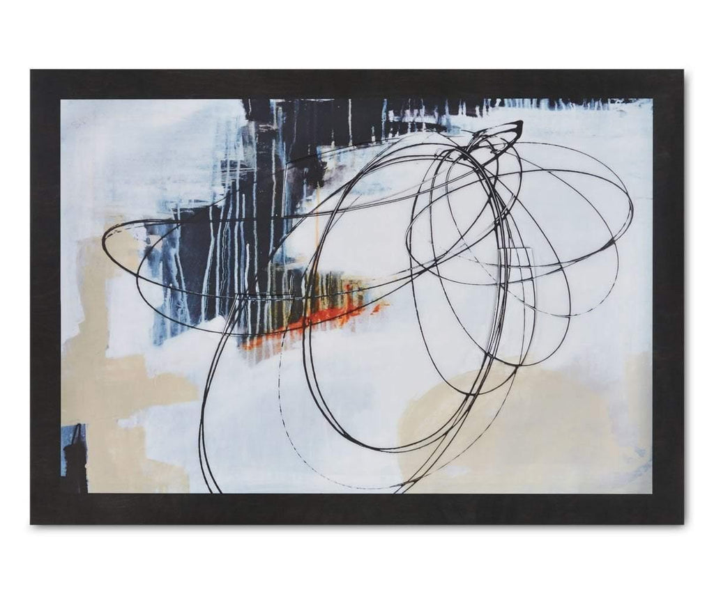 Wisps Over Neutrals Abstract