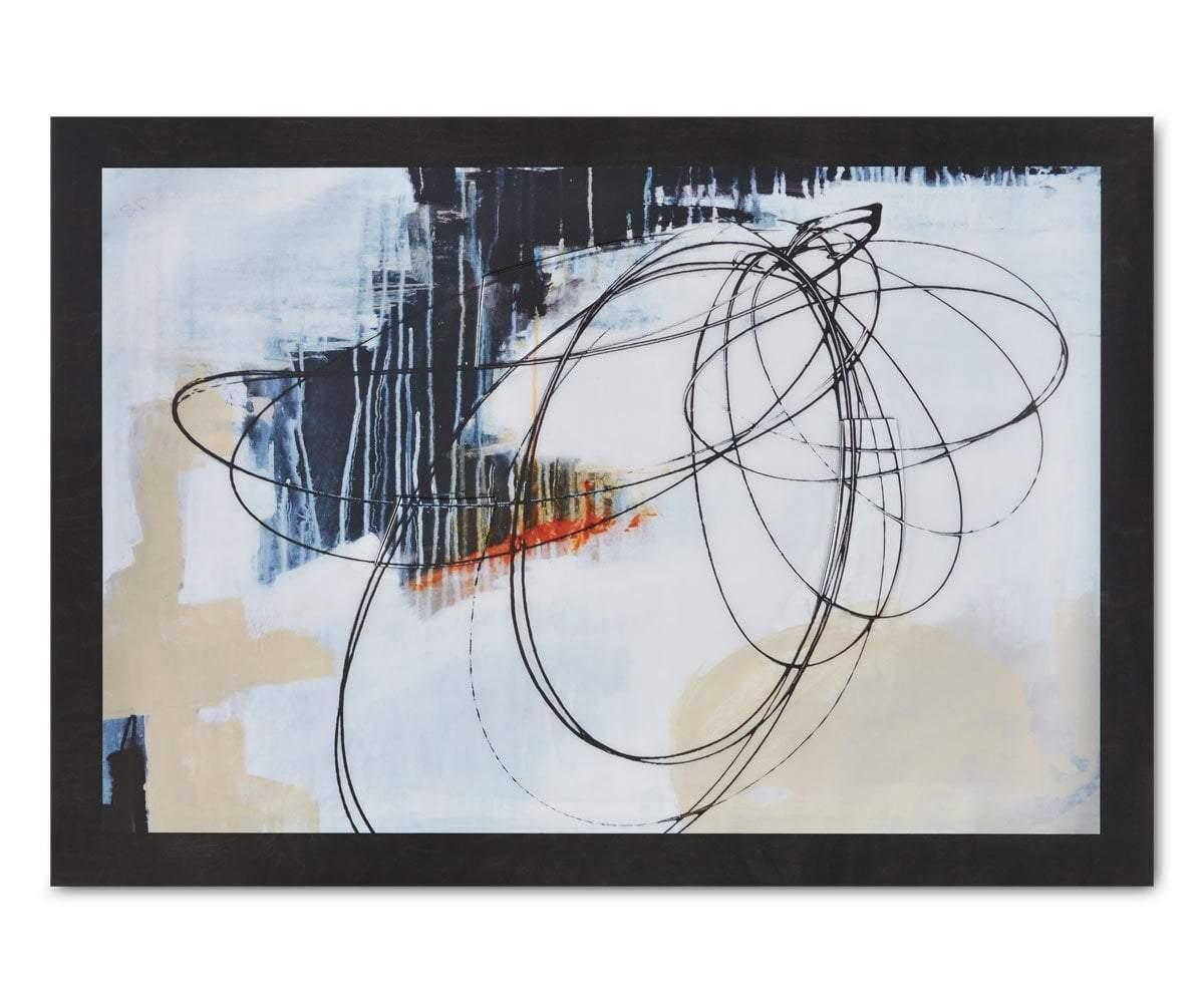 Wisps Over Neutrals Abstract