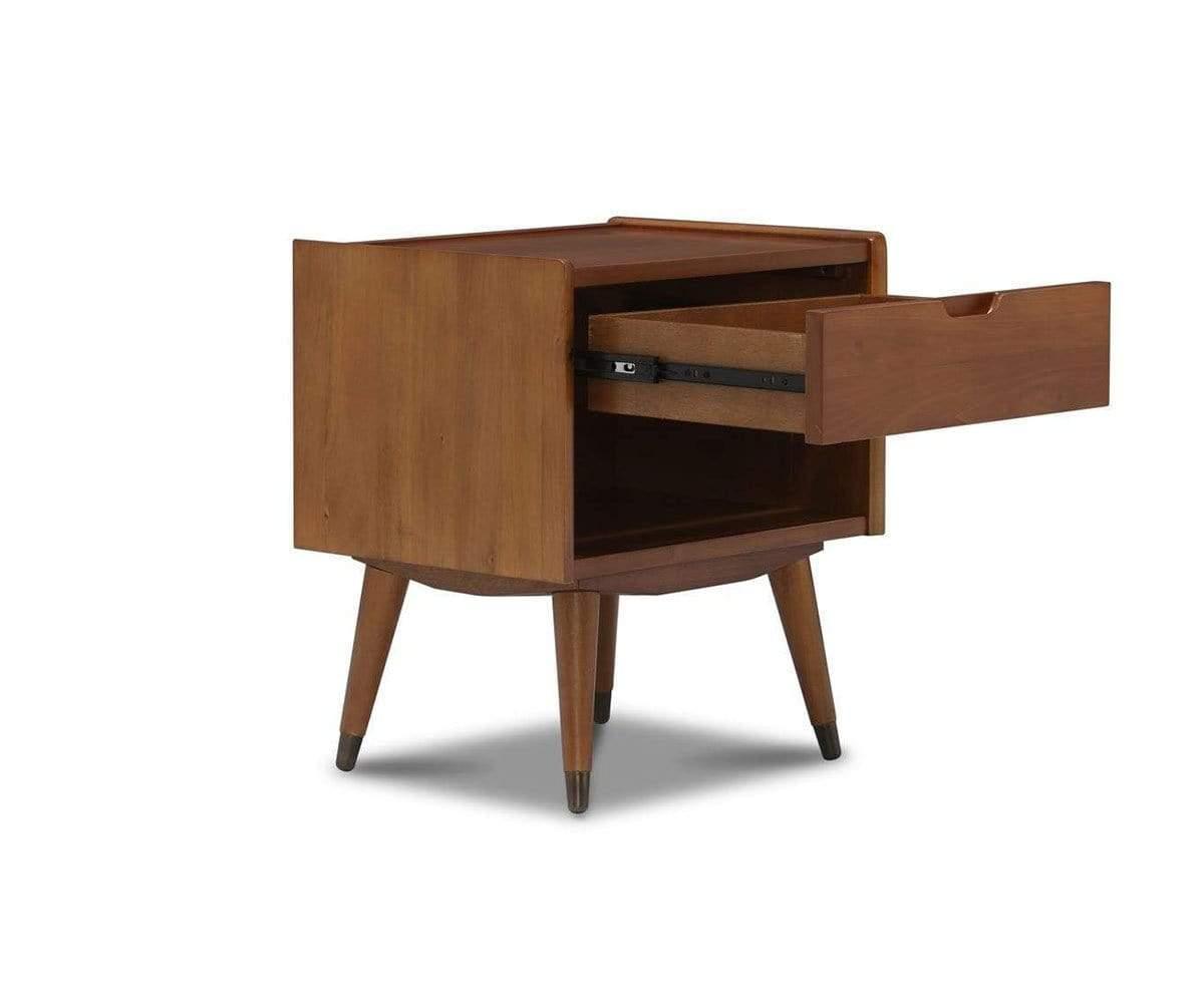 Bolig Nightstand - Light Walnut Stain