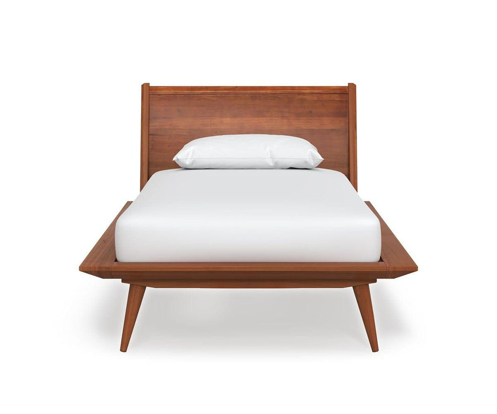 Bolig Bed - Light Walnut Stain