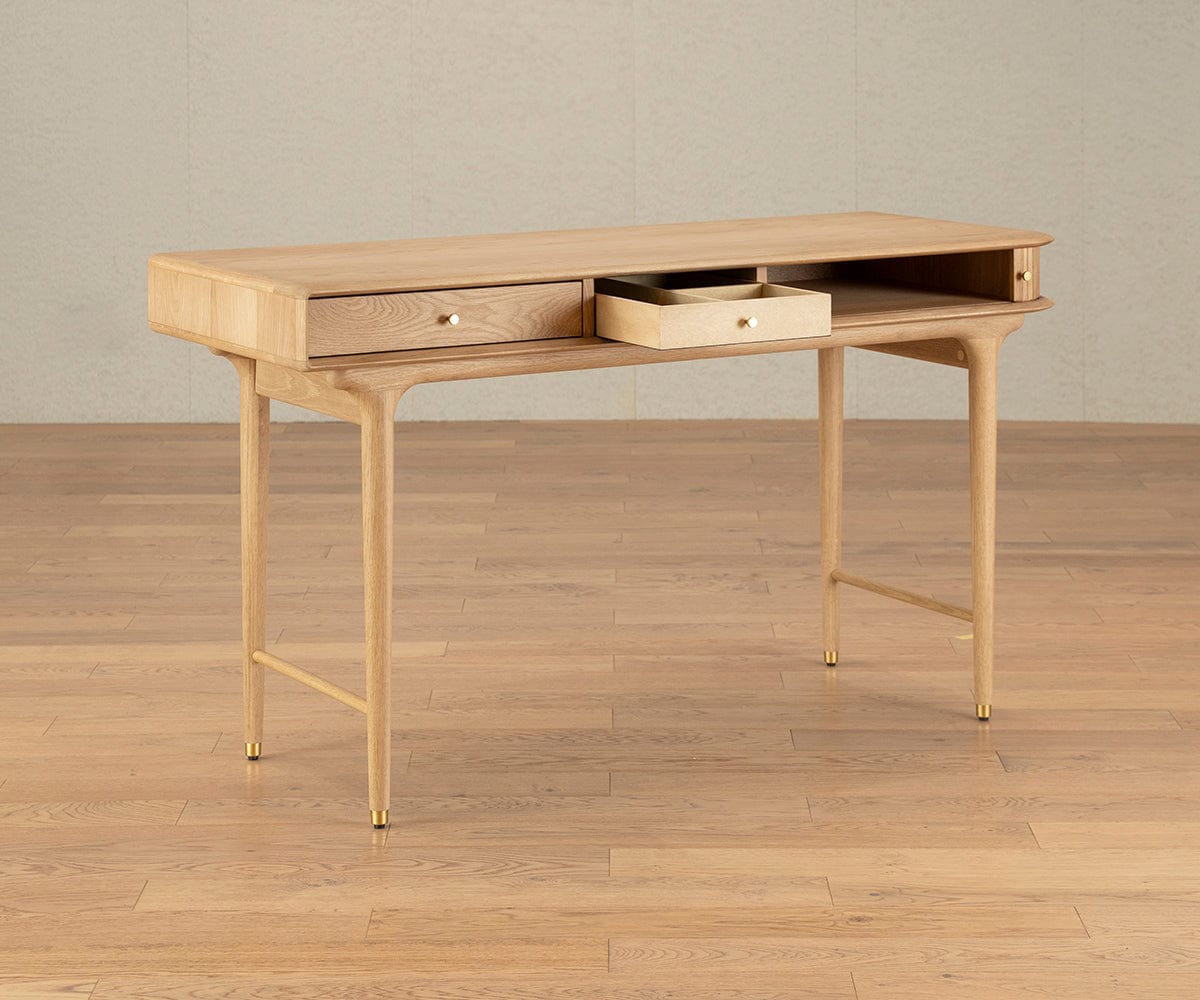 Hendrick Desk II - White Oak