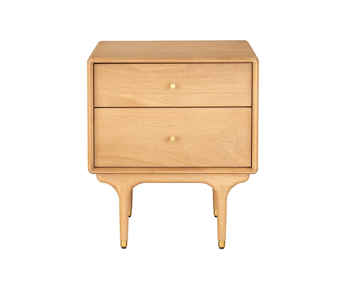 Hendrick Nightstand II - White Oak