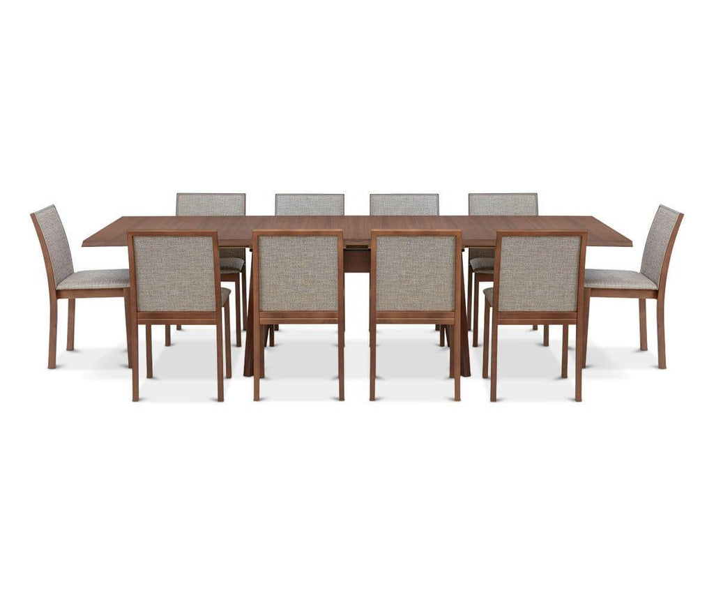 Randers Rectangular Extension Table - Walnut