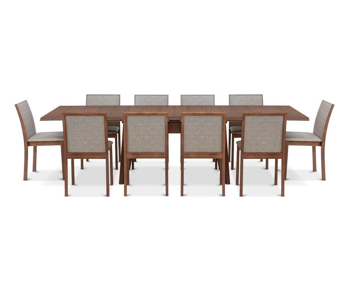 Randers Rectangular Extension Table - Walnut