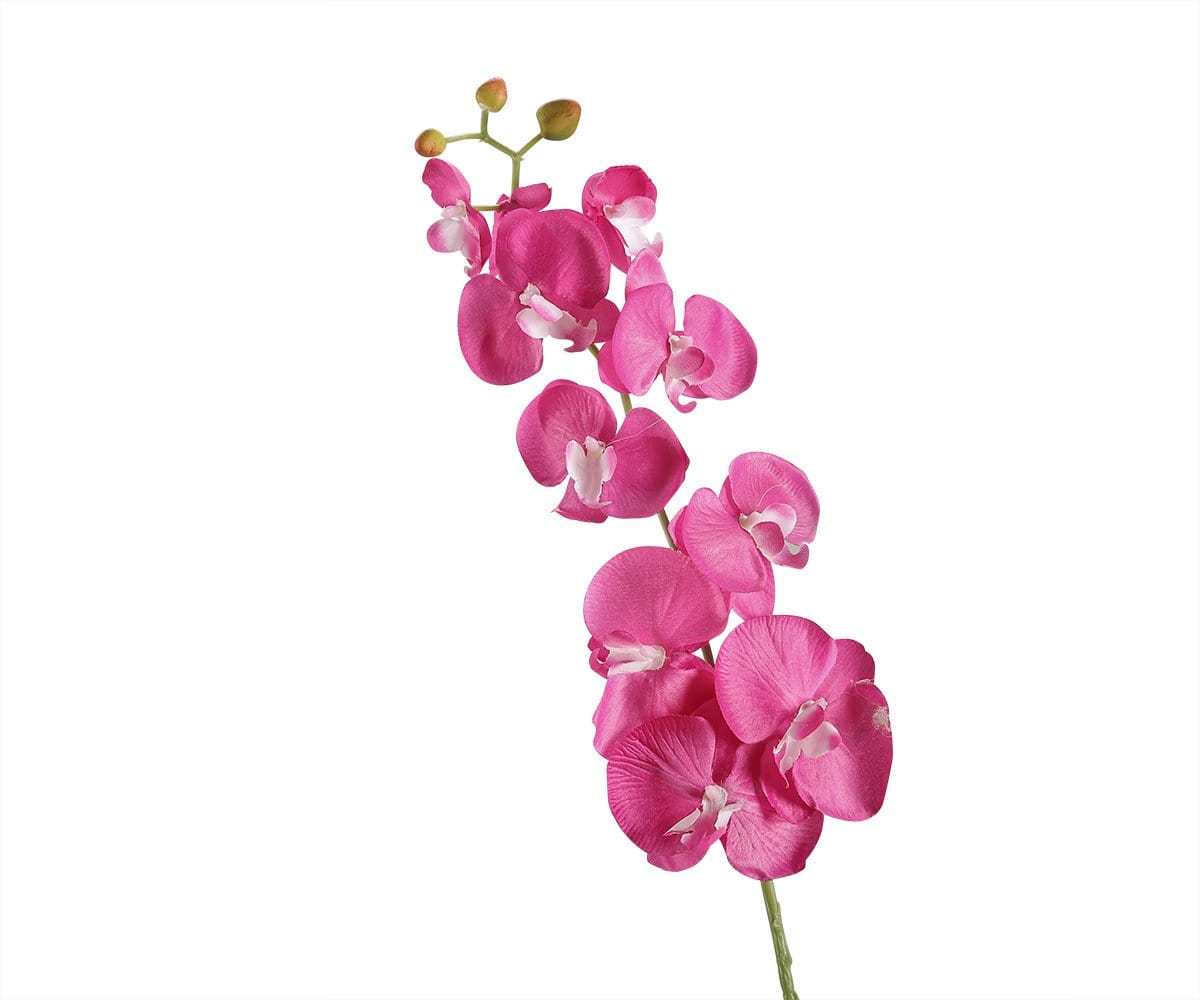 Magenta Faux Orchid Stem