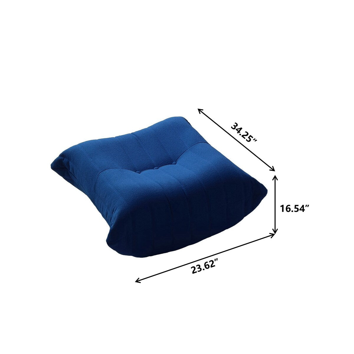 Teddy Velvet Sofa Bean Bag Couch Sets