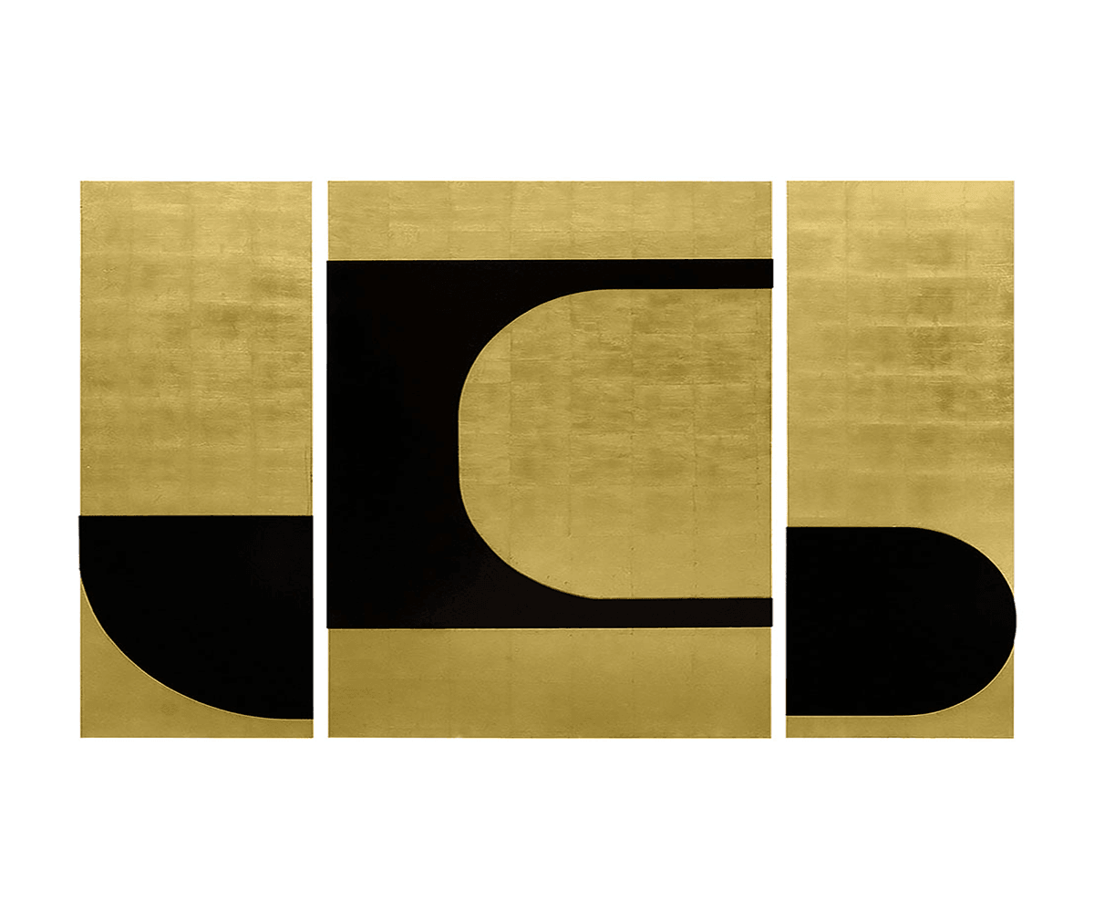 Gilded Silhouettes Wall Art