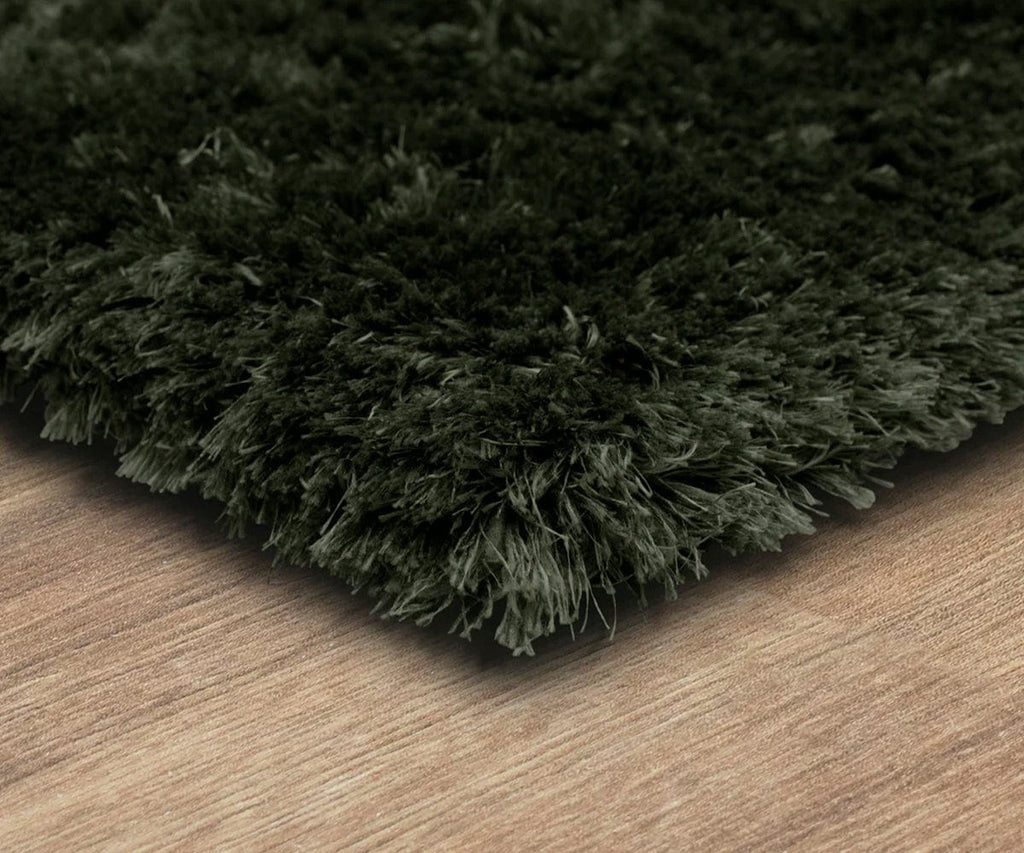 Karastan Billow Shag Rug - Olive