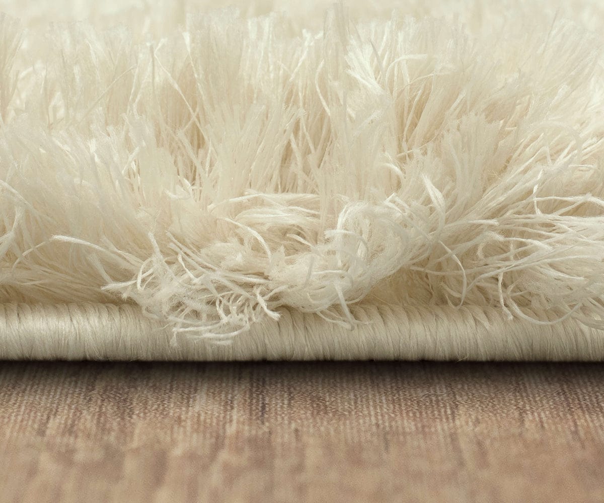 Karastan Billow Shag Rug - Ivory