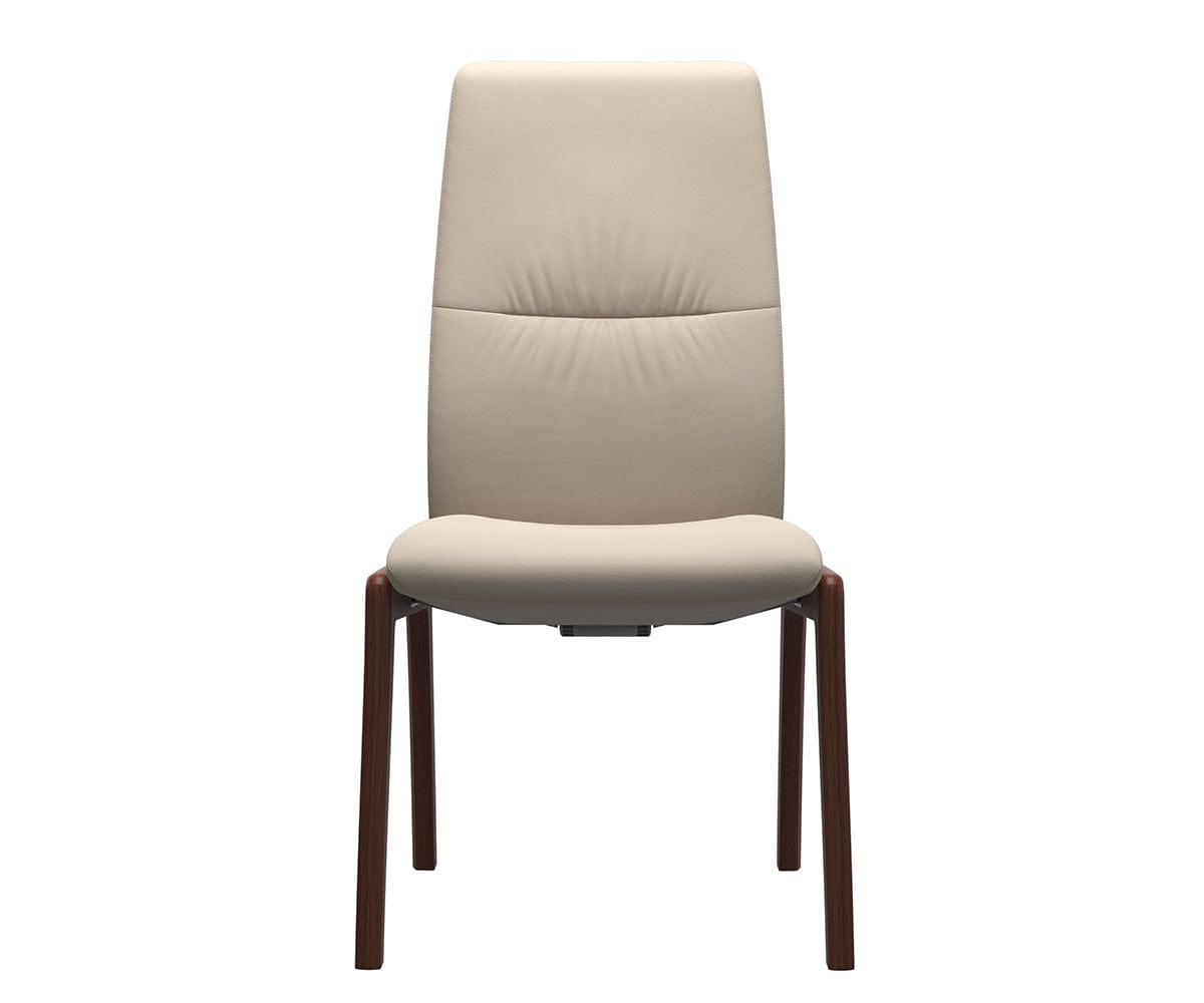 Mint Leather Dining Chair