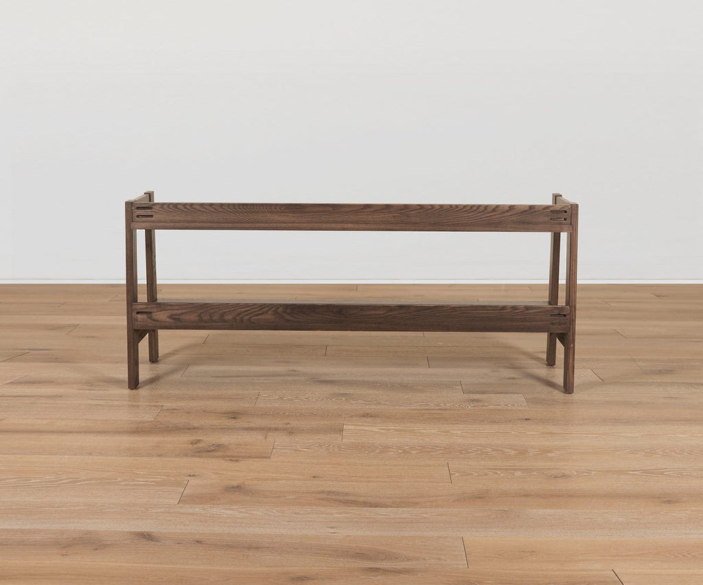 Wood Castle Myles Media Stand