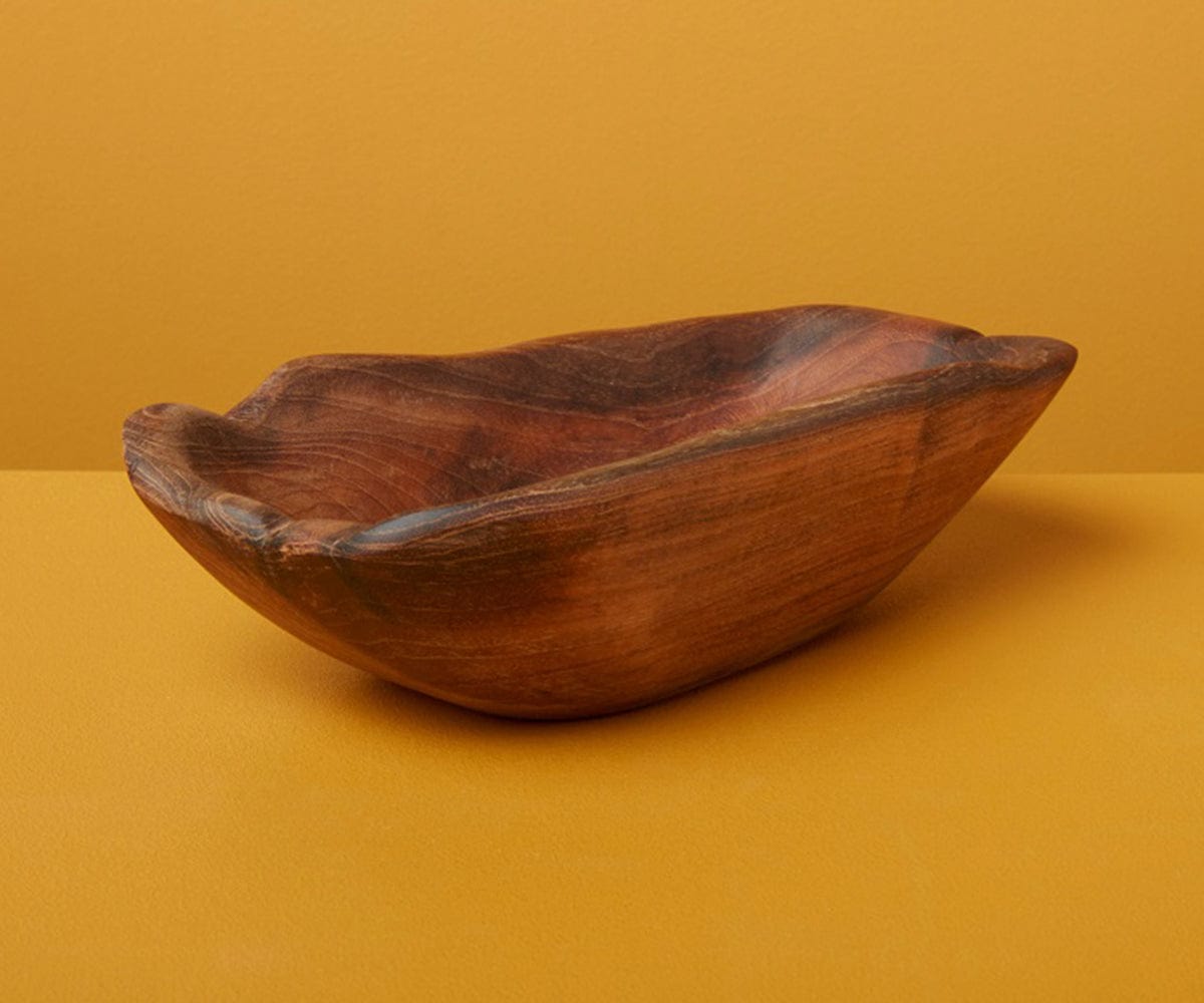 Roscoe Teak Oval Dish