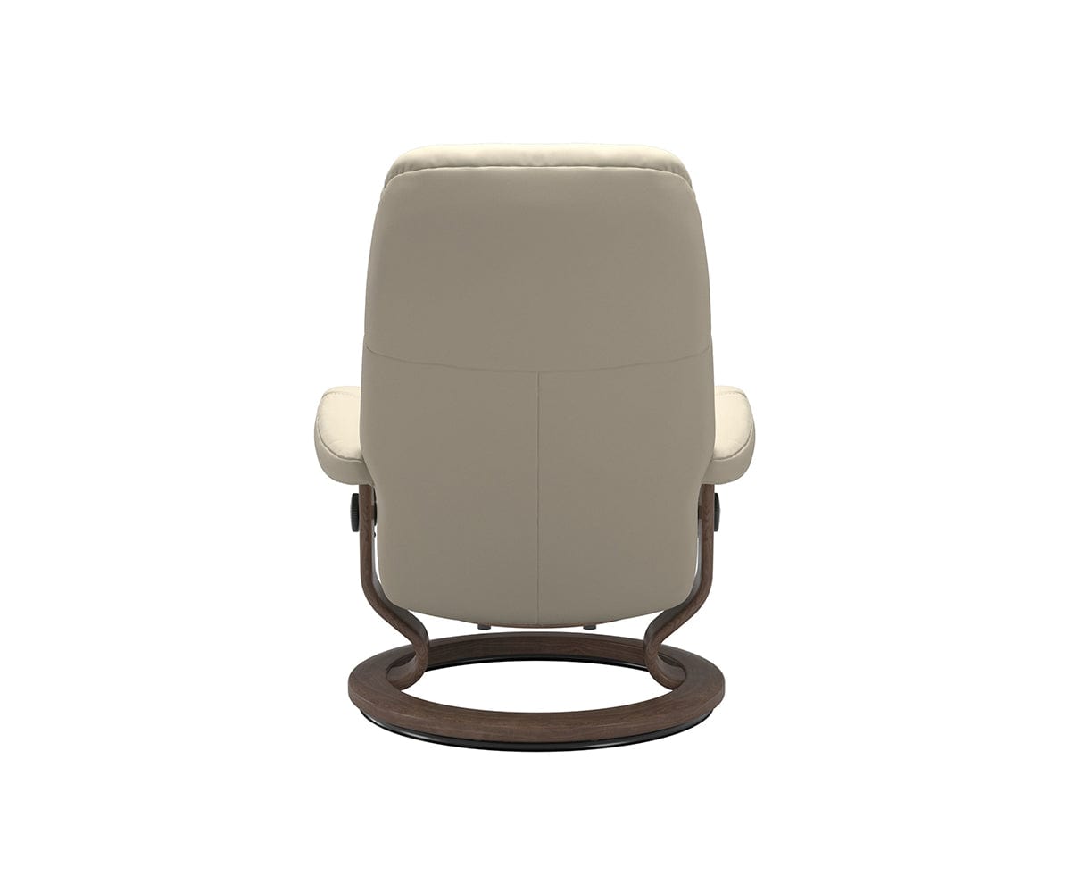 Stressless® Consul Recliner & Ottoman - Cream