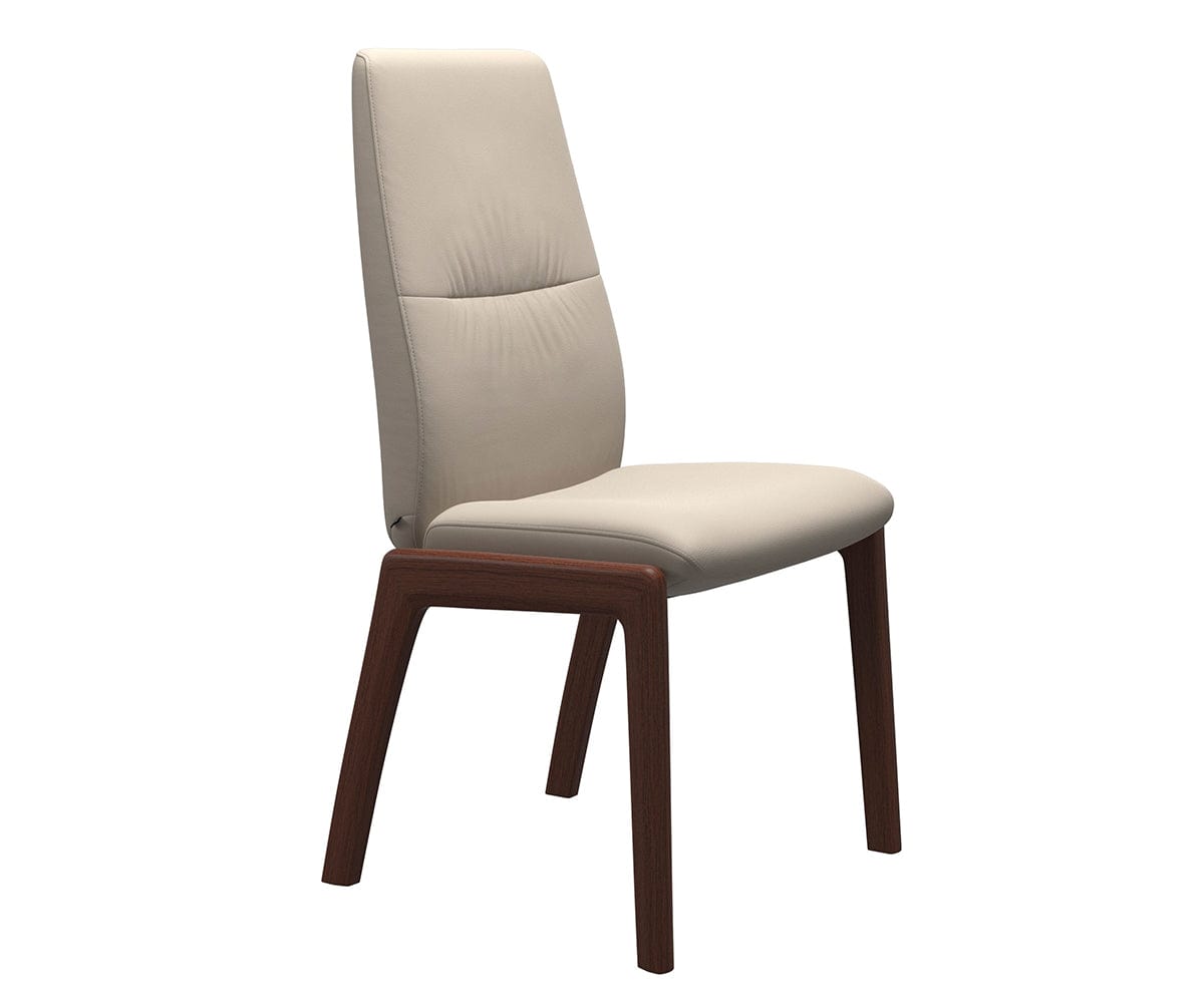 Mint Leather Dining Chair