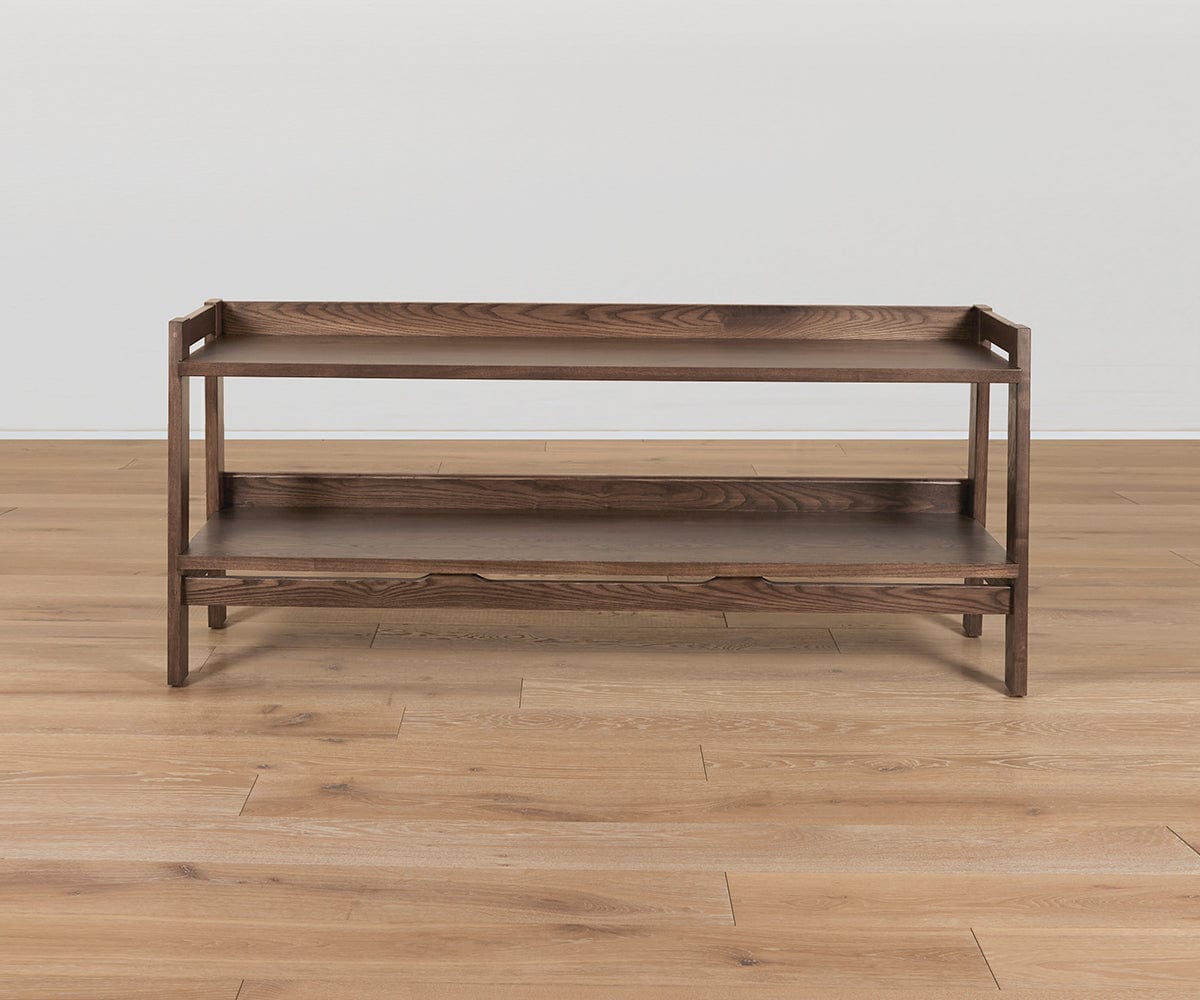 Wood Castle Myles Media Stand